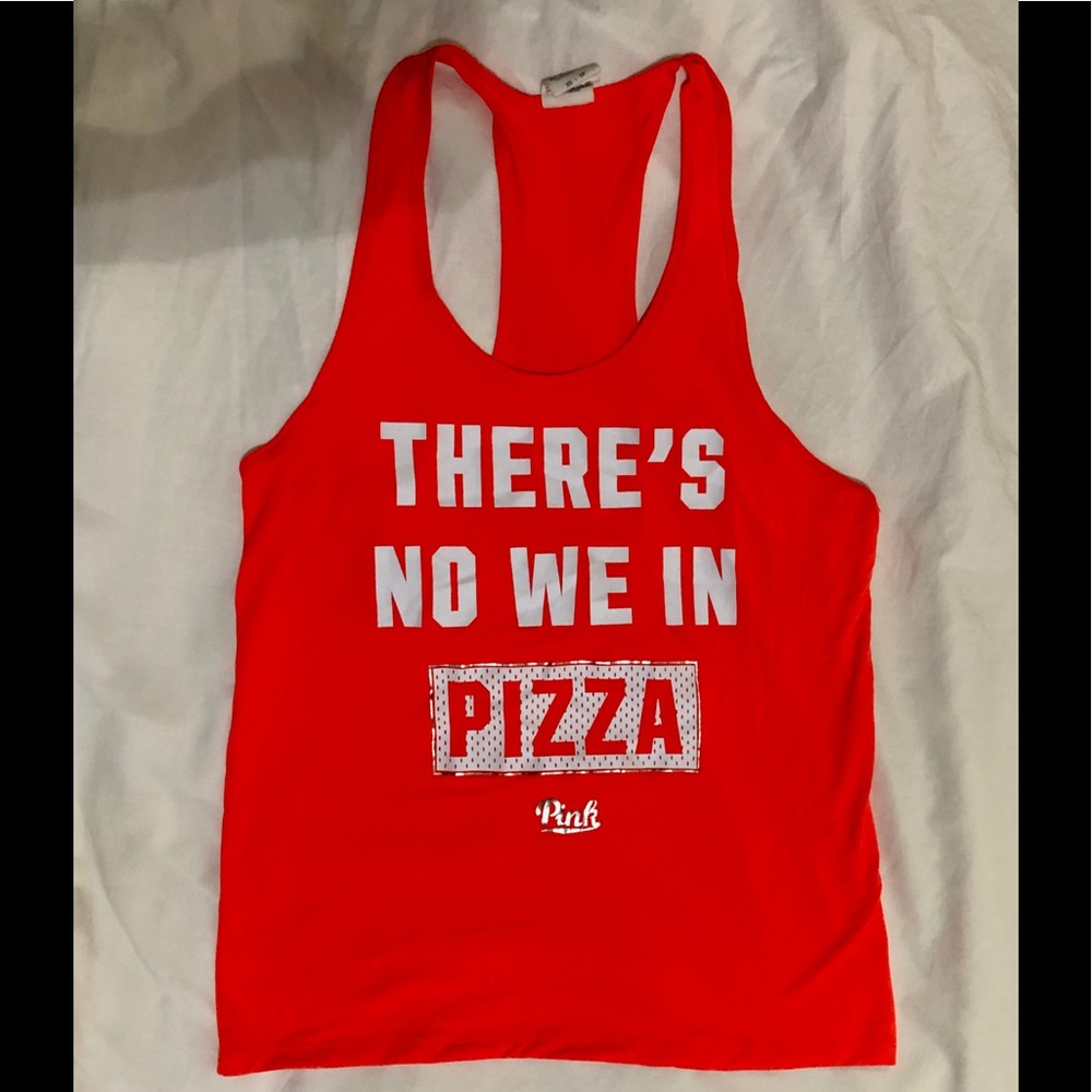 Pink Athletic Graphic Tank XS